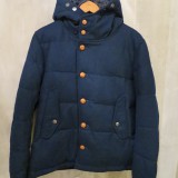 FIDELTY / corduroy boa shawl jacket