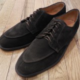 COLE-HAAN / Suede V-tip Leather Shoes (USED)