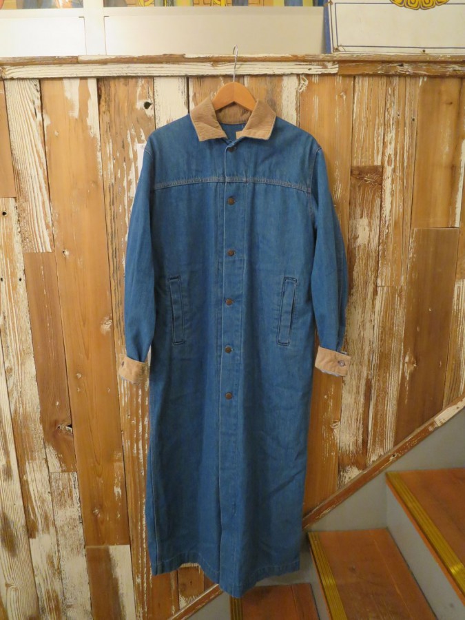 Levi's denim long coat ： vintage & used clothing ROGER'S