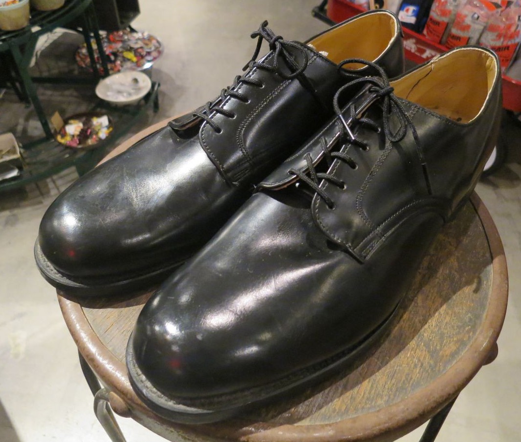 後払い手数料無料】 us navy vintage service shoes 60s photo