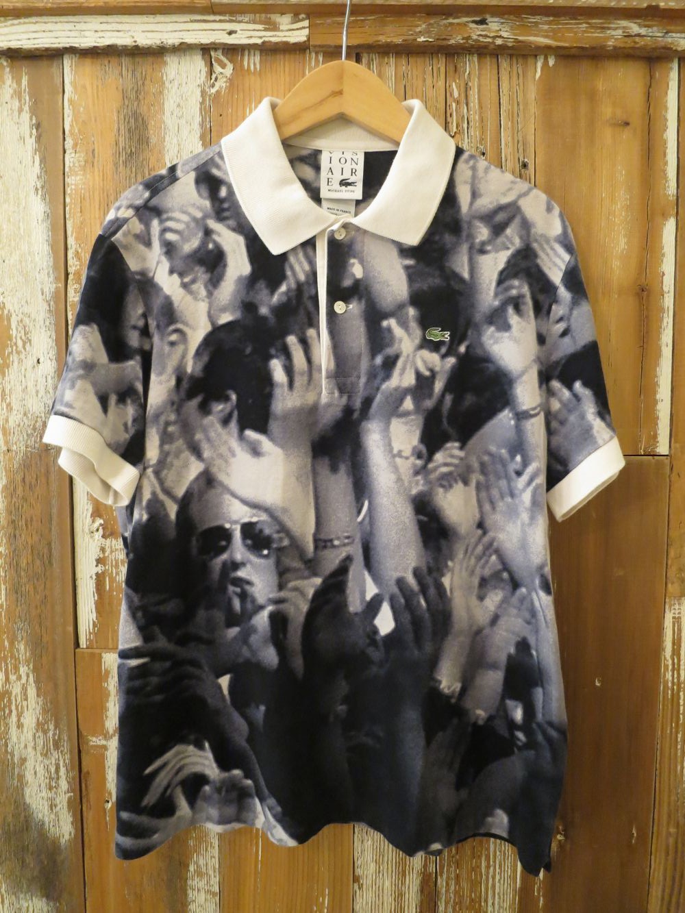 LACOSTE /VISIONAIRE /Graphic Print Polo Shirt ： vintage & used 