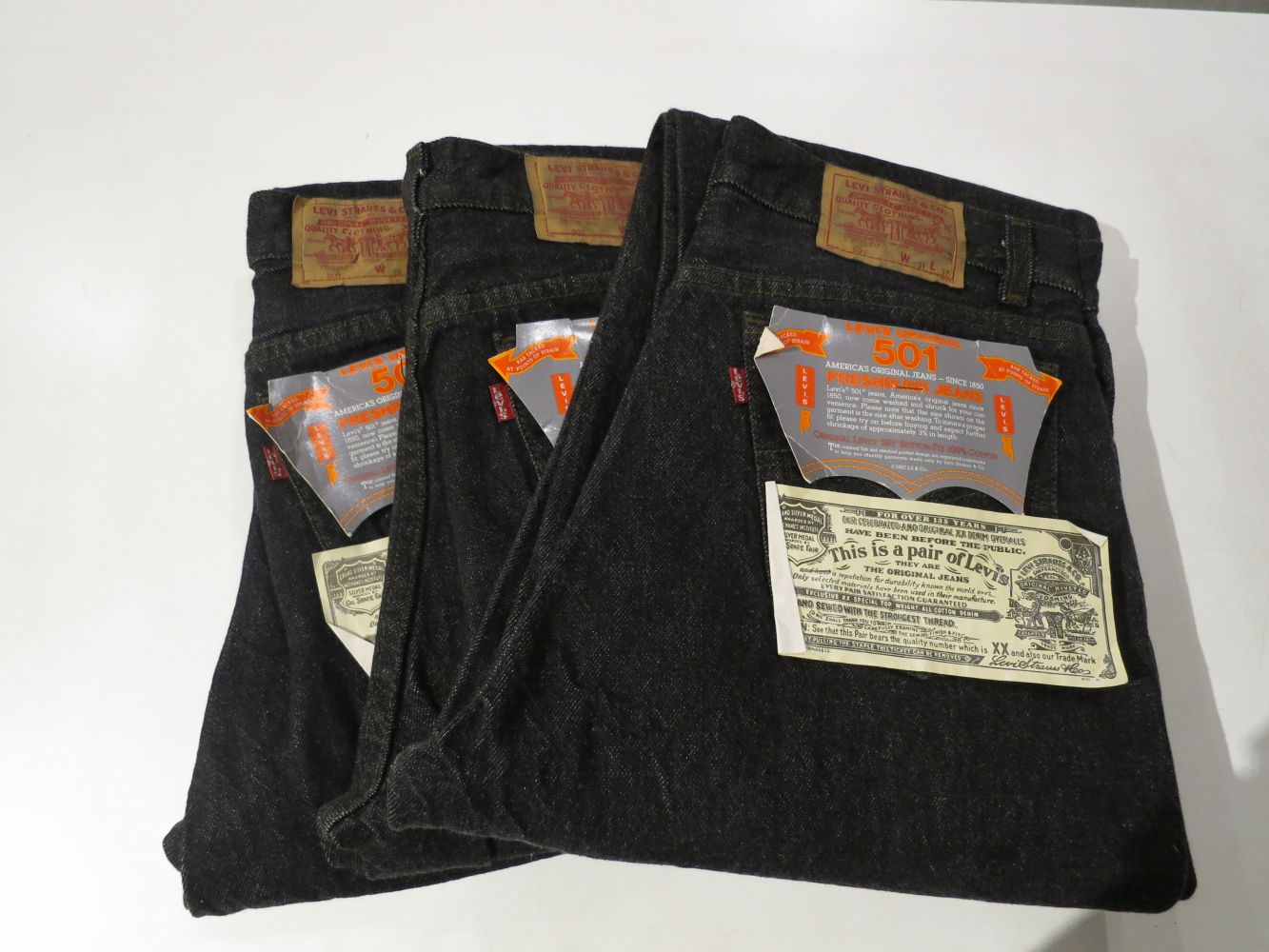 Levi's 501 STUDENT FIT / 80's DEAD STOCK ： vintage & used 