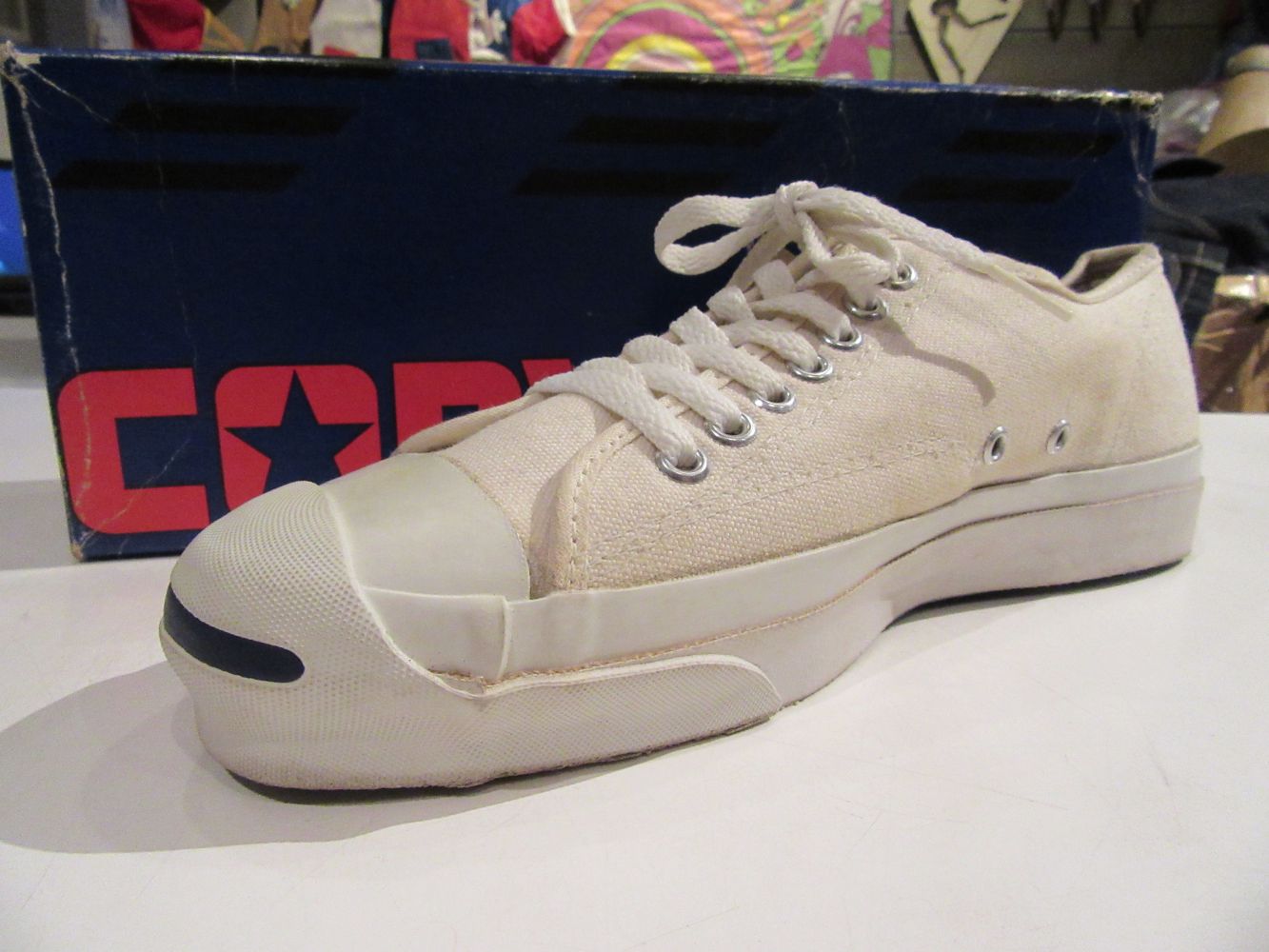 DEAD STOCK / 80's CONVERSE / Jack Purcell ： vintage & used