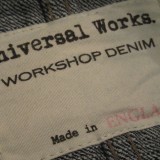 New Arrival !!! & Restock / Universal Works. / Workshop Denim
