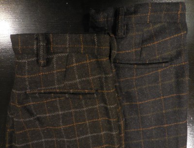 Revo. / Wool Plaid Pants