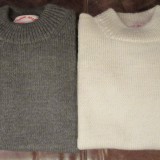 Comm.Arch. / Mid-Neck Hand Knitted Jumper