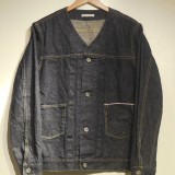 Barns outfitters / No collar Denim Jacket