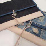 Japan Blue Jeans / Denim Clutch Bag