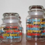 Interior goods / Jelly beans glass pot