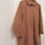 Ladies / Wool Soutien Collar Coat