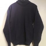 GUERNSEY WOOLLENS / Hi-neck Knit Sweater