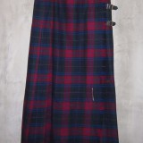 Ladies / PENDLETON Used Pure Wool Check Skirt