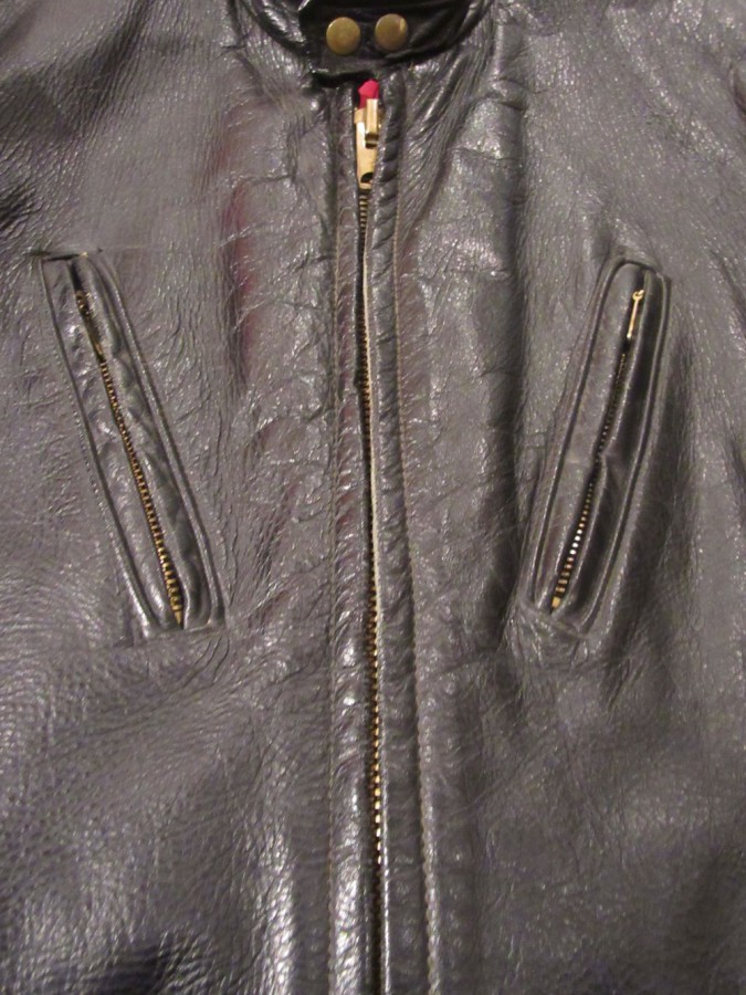 60's Vintage / Passaic Leather Coat Co. / Single Riders Jacket