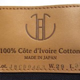 New Arrival!!! / JAPAN BLUE JEANS / 13.5oz Cote D'ivoire Cotton Tapered Indigo×Blue(one wash)