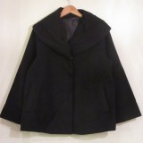 Ladies / Big shawl collar Short coat