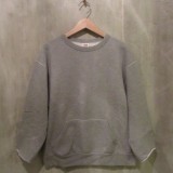 SALE Recommend Item !!!! 【Barns outfitters】 COZUN Crew Neck Cut Off Sweat