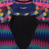 SALE Recommend Item !!!! / Ladies / Colarful Print Knit