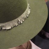 SALE  Recommend Item / Wonderland / Fringe Bowler Hat