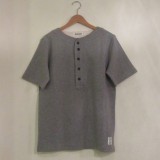 New Arrival 【Ranch standard】ポンチヘンリーネックTee
