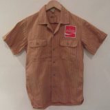 60's コカ・コーラ　ワッペン付きワークシャツ