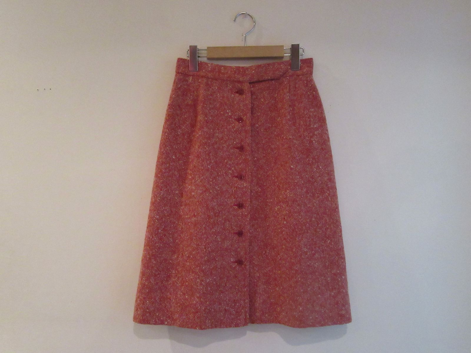 Evan-Picone】 Wool Tweed Skirt ： vintage & used clothing ROGER'S